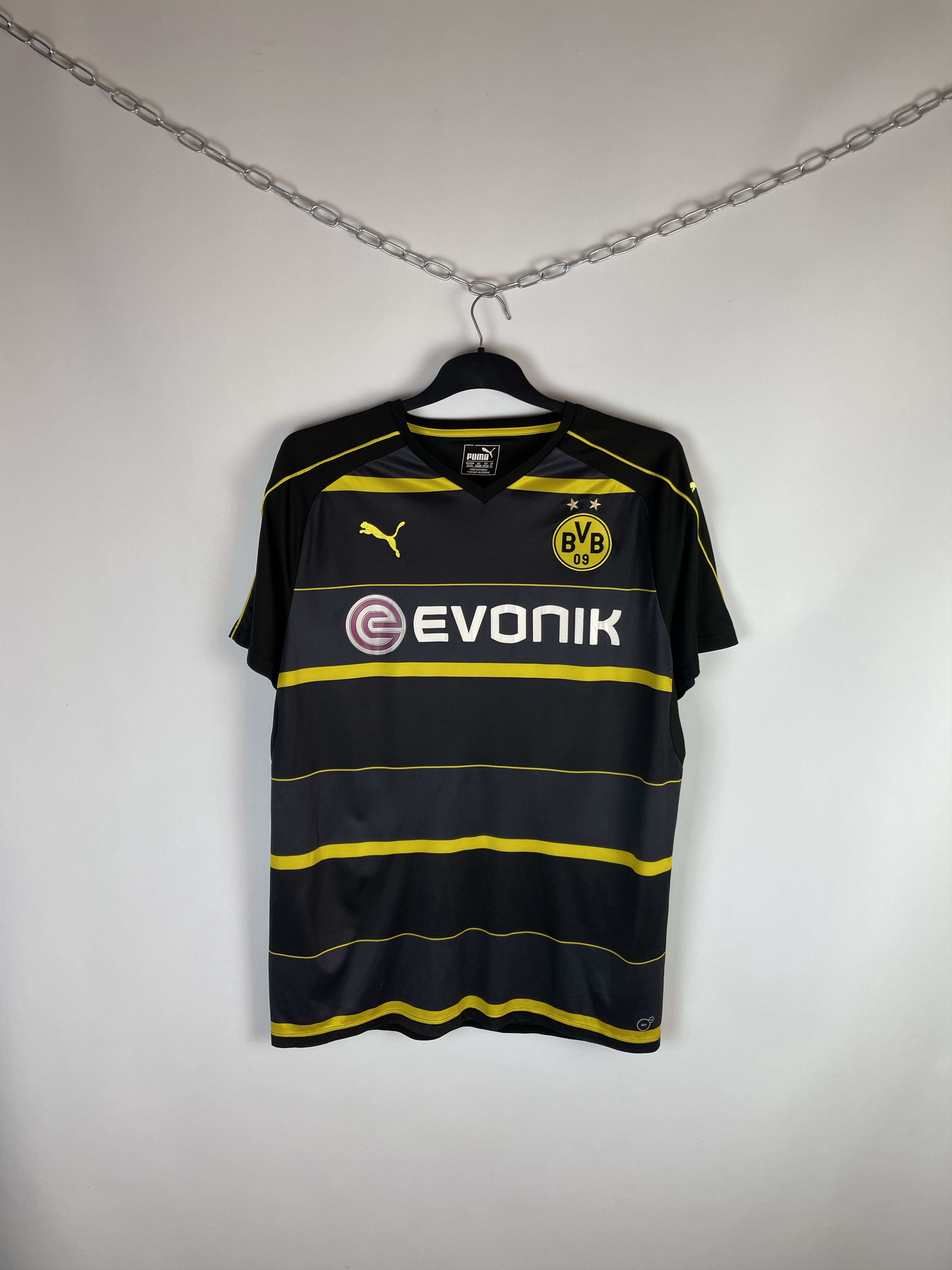 Puma Puma BVB Borussia Dortmund Vintage Jerseys Size US XL / EU 56 / 4 - 1 Thumbnail