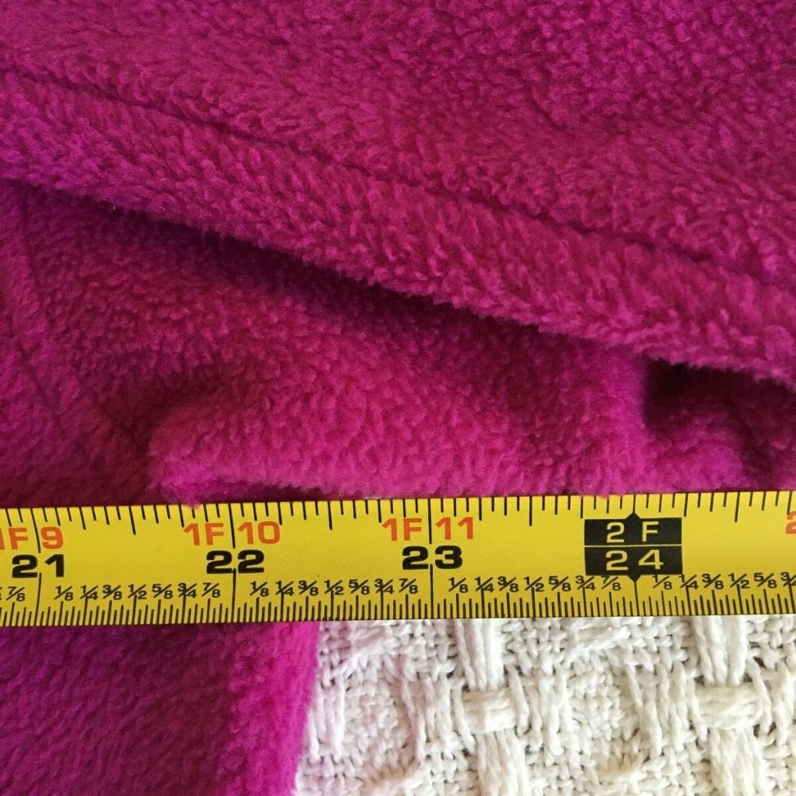 London Fog London Fog Womens Medium Pink Jacket Soft Fleece Zippered Size M / US 6-8 / IT 42-44 - 7 Thumbnail
