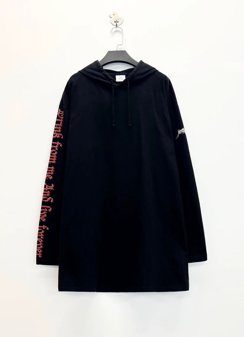 Vetements Vetements Trendy pentagram curse word logo long sweatshirt Size US L / EU 52-54 / 3 - 1 Thumbnail