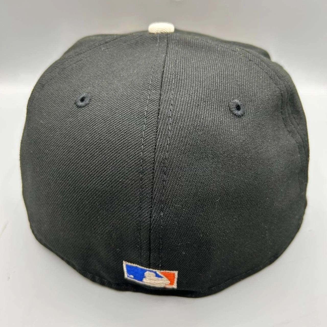 New Era Colorado Rockies Hat Men 7 3/8 Black Brown MLB Fitted Cap Size ONE SIZE - 8 Thumbnail
