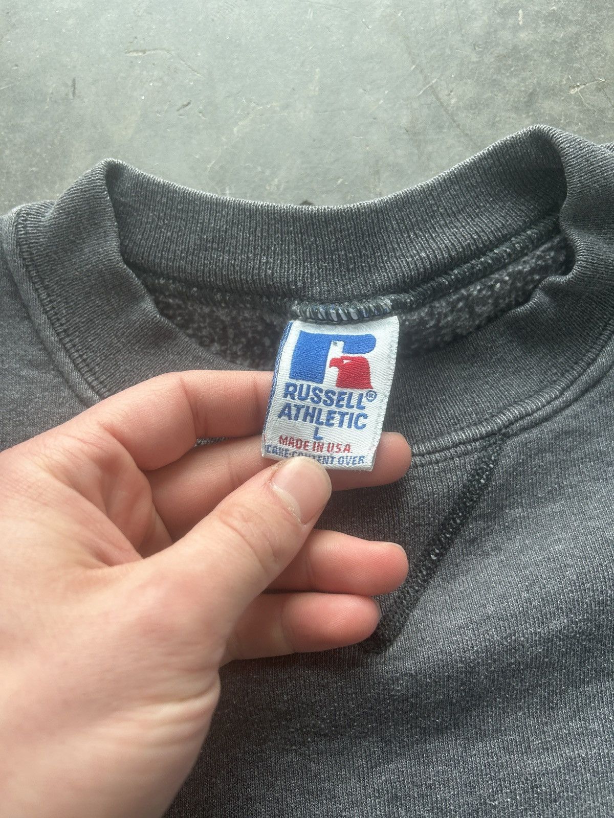 Russell Athletic × Vintage Vintage 90s Russell CSU Long Beach Sweatshirt Size US L / EU 52-54 / 3 - 6 Thumbnail