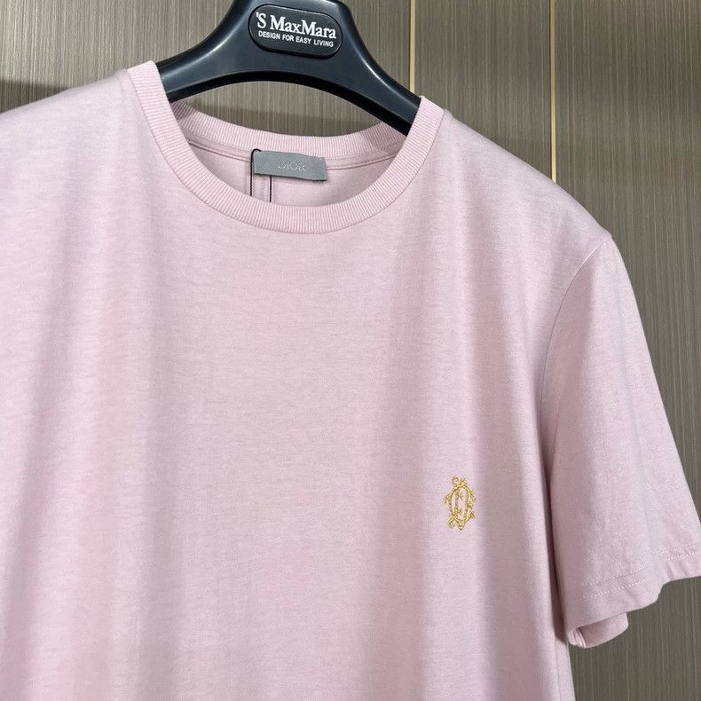 Dior Dior Pink Short Sleeve Embroidered TShirt-2506 Size US S / EU 44-46 / 1 - 3 Thumbnail