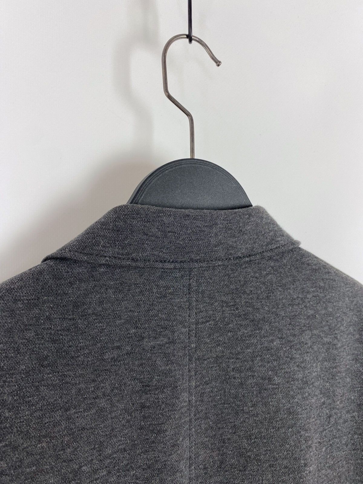 Hackett Hackett Piquet Jersey Gray Two Button Blazer Jacket Size US M / EU 48-50 / 2 - 9 Thumbnail