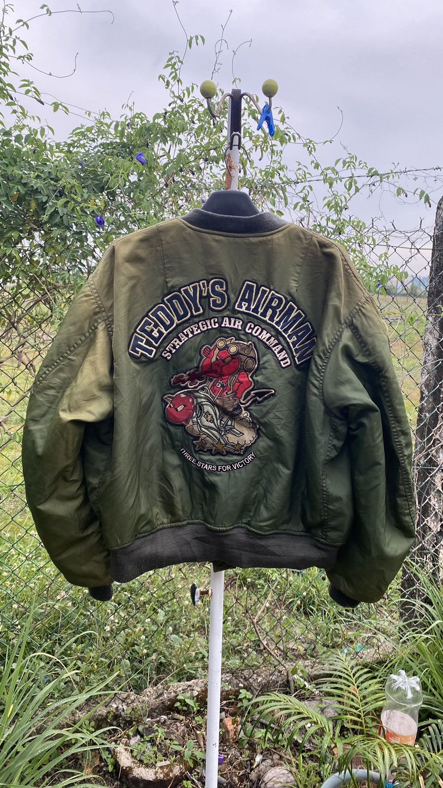 Tedman Vintage Teddy’s Airman Bomber Flight Ma-1 Jacket Size US L / EU 52-54 / 3 - 20 Thumbnail