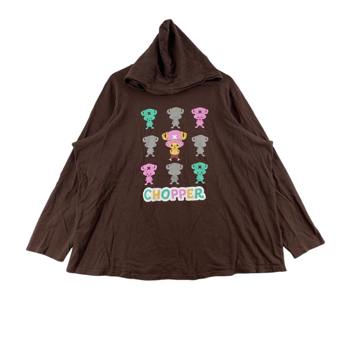 One Piece ONE PIECE CHOPPER Luffy Mugiwara Pirates Baggy Hoodie Top Size 3XL / US 20-22 - 1 Thumbnail
