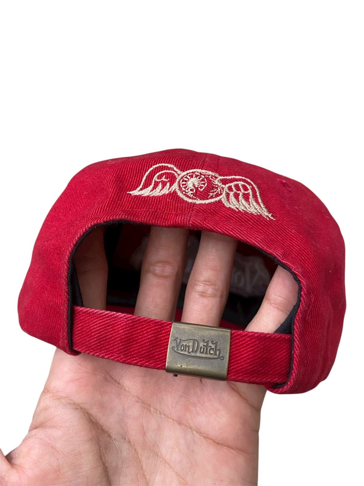 Von Dutch Von Dutch Distressed Ripped Hat Size ONE SIZE - 6 Thumbnail
