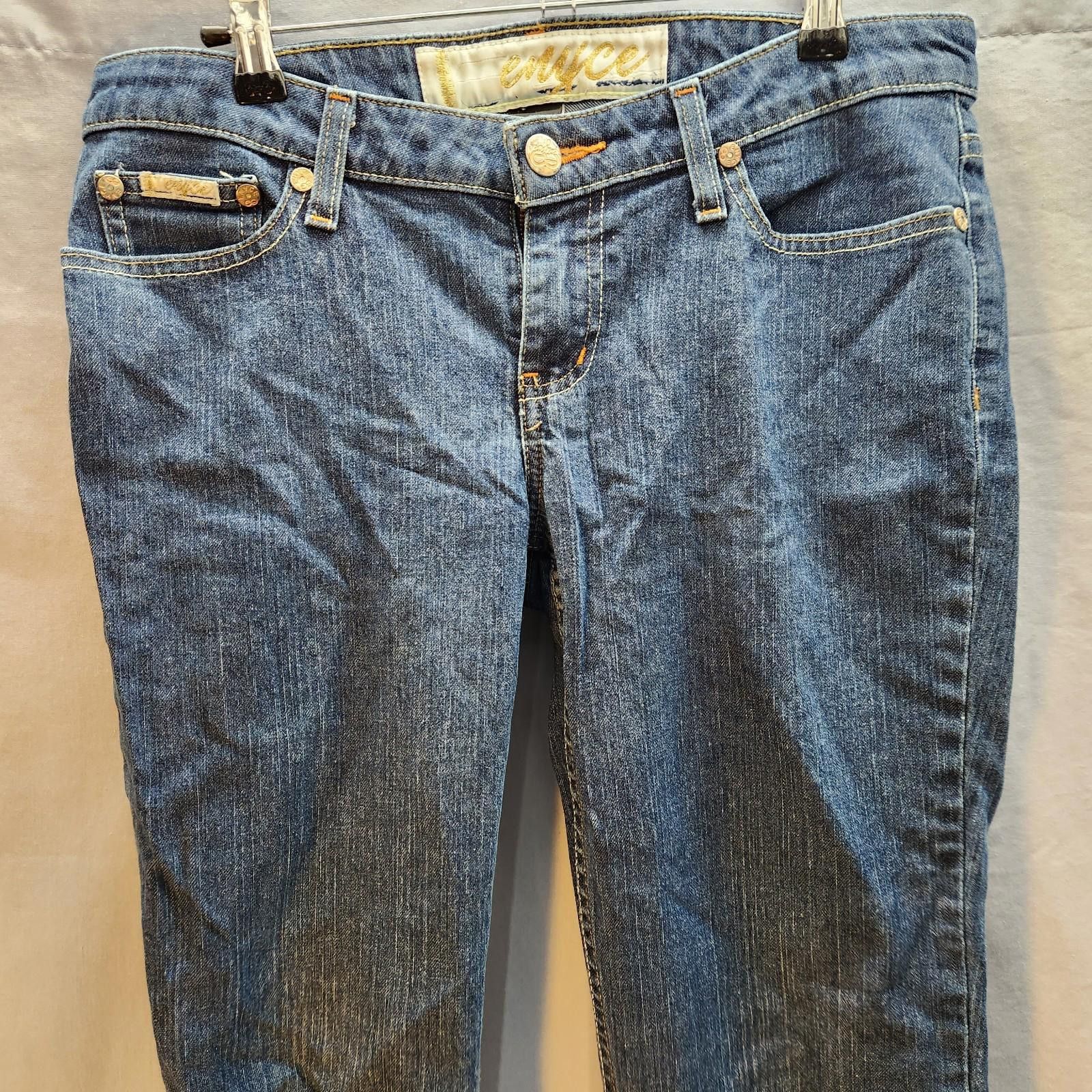 Enyce Vintage Enyce Jeans Blue Womens Size 11 Embroidered Size 30" / US 8 / IT 44 - 2 Thumbnail