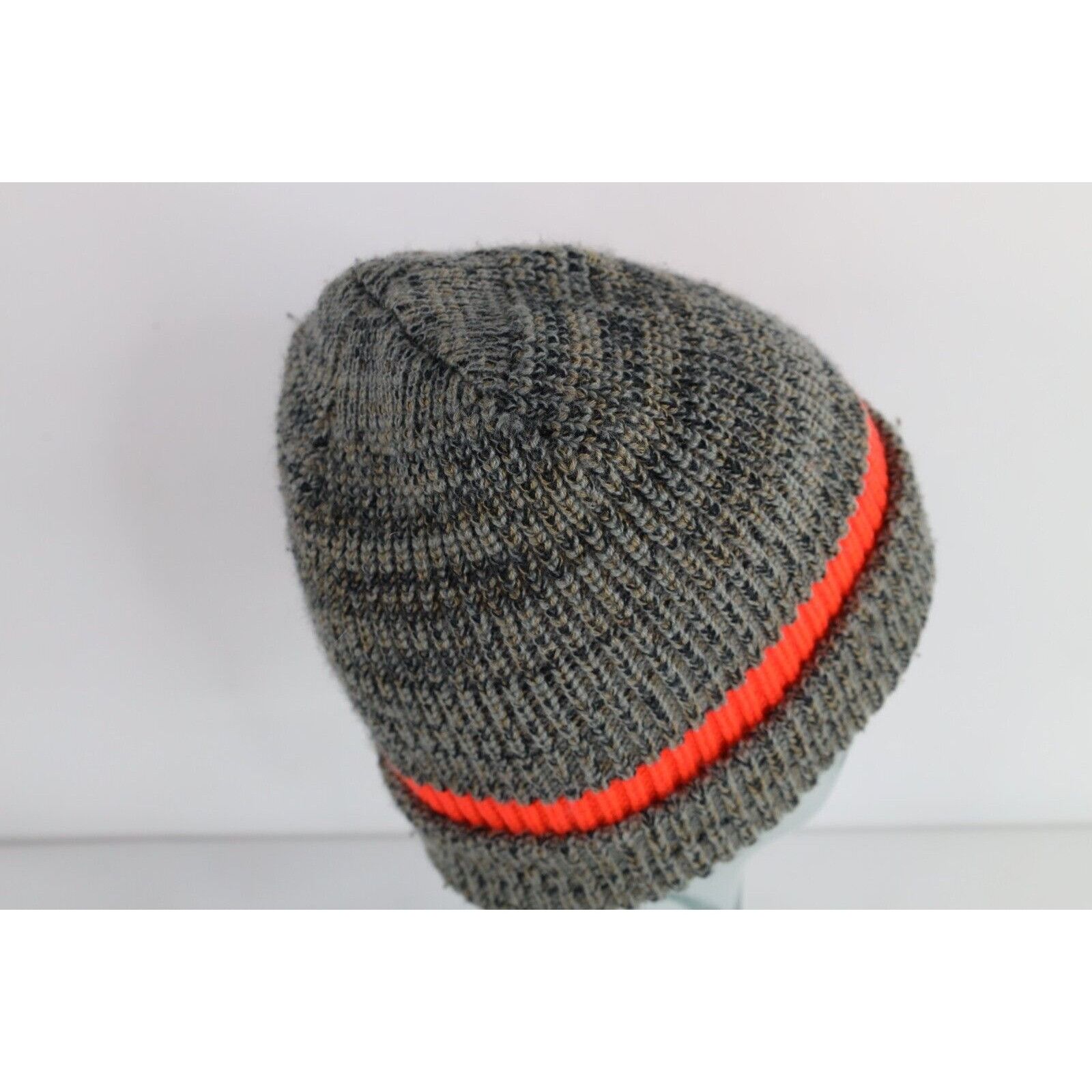 Vintage Vintage 90s Streetwear Reversible Ribbed Knit Beanie Hat Size ONE SIZE - 4 Thumbnail