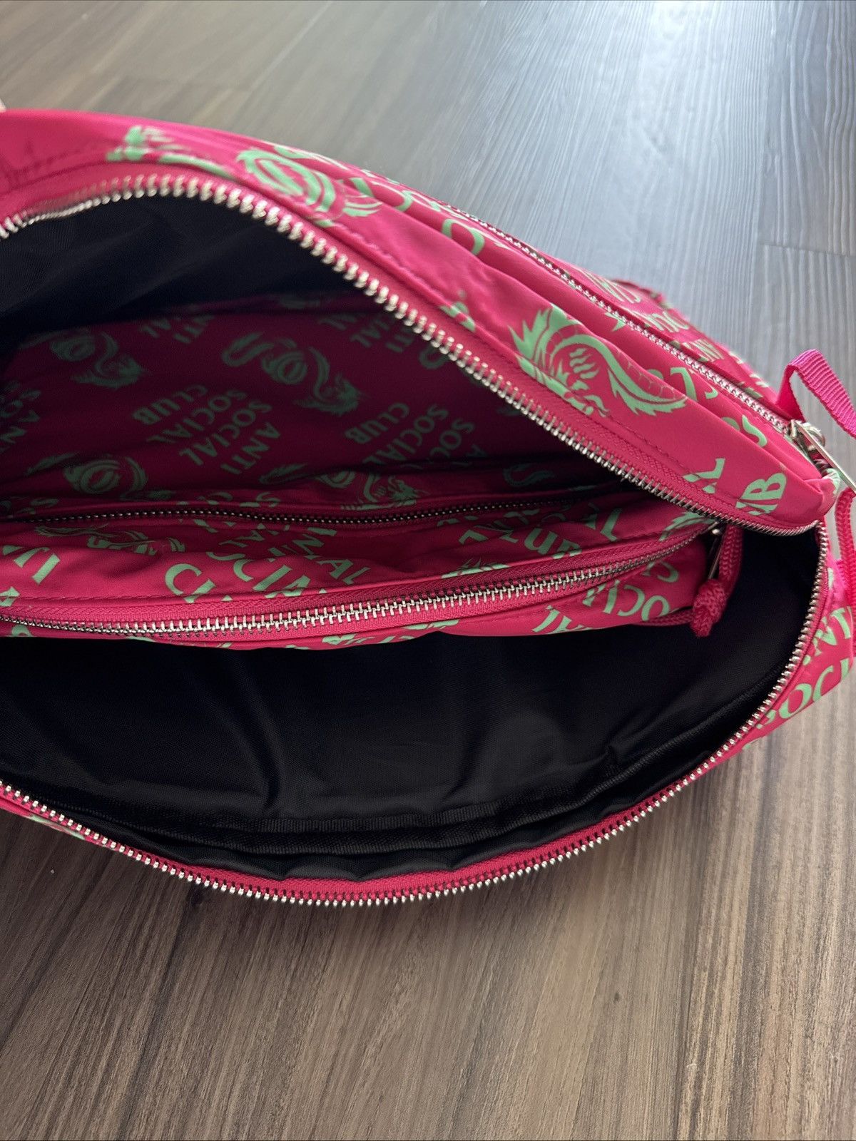 Anti Social Social Club Anti Social Social Club Bags – Travel Pouch & Zip Organizer Size ONE SIZE - 3 Thumbnail