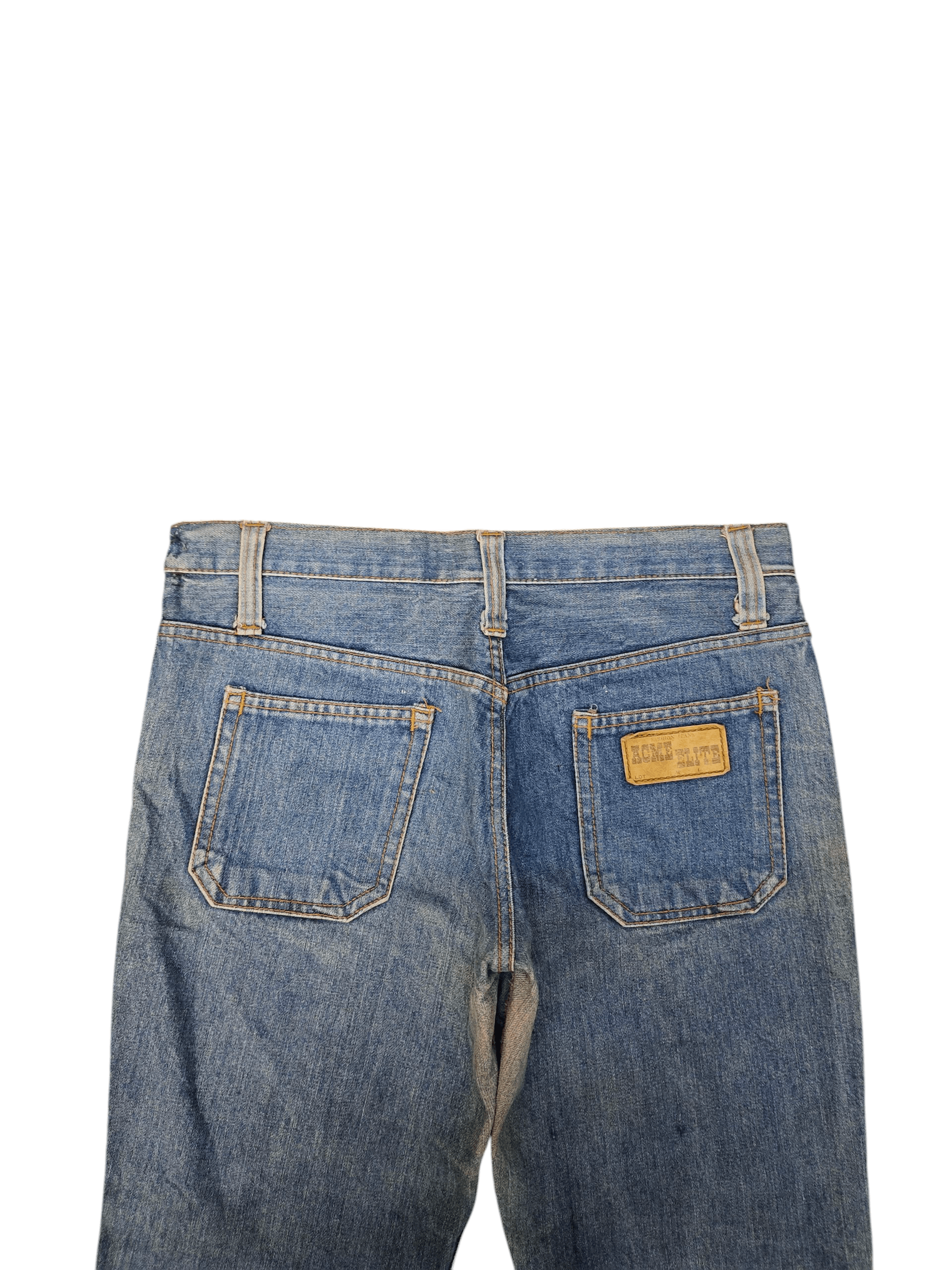If Six Was Nine Flare Jeans Acme Japan Denim Bootcut Ifsixwasnine Lgb Size US 32 / EU 48 - 12 Thumbnail