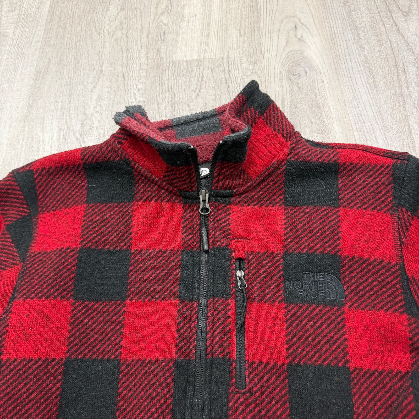 The North Face The North Face Gordon Lyons 1/4 Zip Pullover Men's Small Red Size US S / EU 44-46 / 1 - 4 Thumbnail