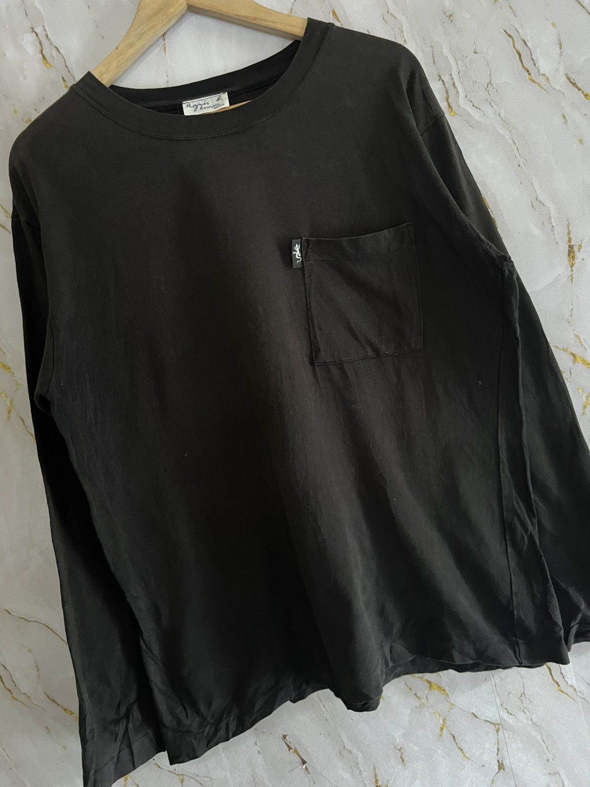 agnes b. 🔥 Agnès b. Long Sleeve T-Shirt — Minimalist Parisian Style Size US L / EU 52-54 / 3 - 3 Thumbnail