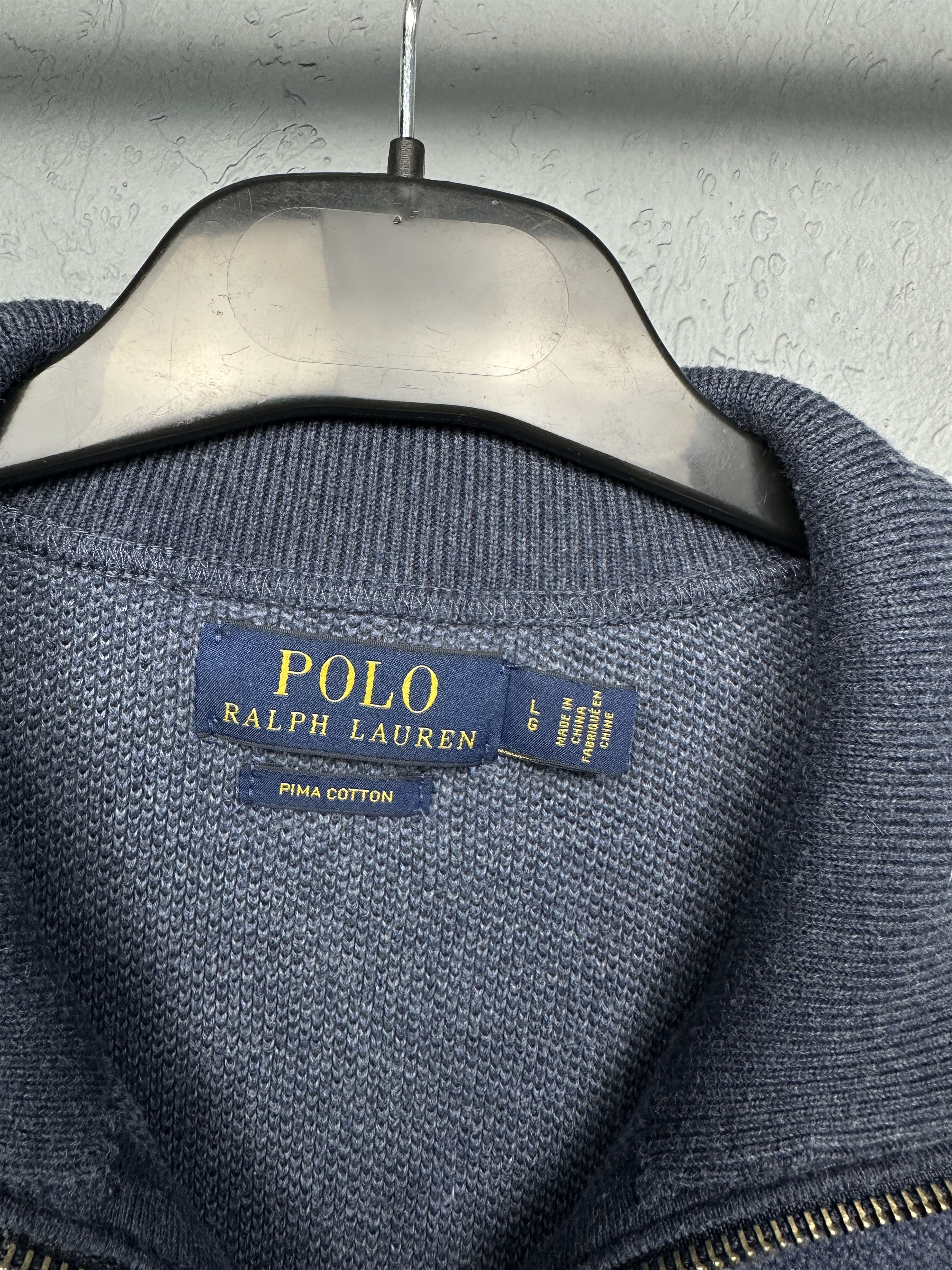 Polo Ralph Lauren Polo Ralph Lauren Mens Full Zip Sweatshirt Hoodie Size US L / EU 52-54 / 3 - 4 Thumbnail