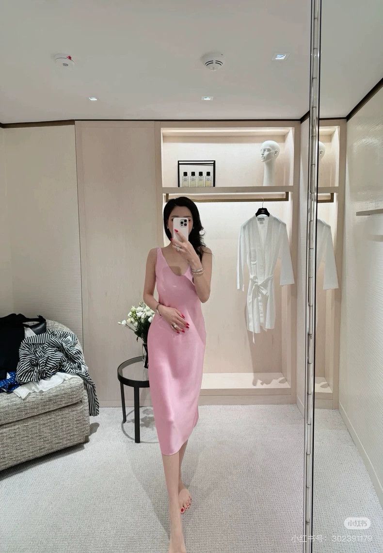Chanel Chanel 23s pink silk dress Size XS / US 0-2 / IT 36-38 - 6 Thumbnail