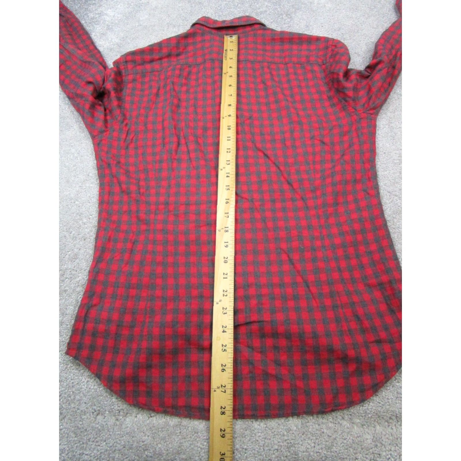 FRED Bonobos Shirt Mens Medium Red Black Cotton Button Up Size US M / EU 48-50 / 2 - 7 Thumbnail