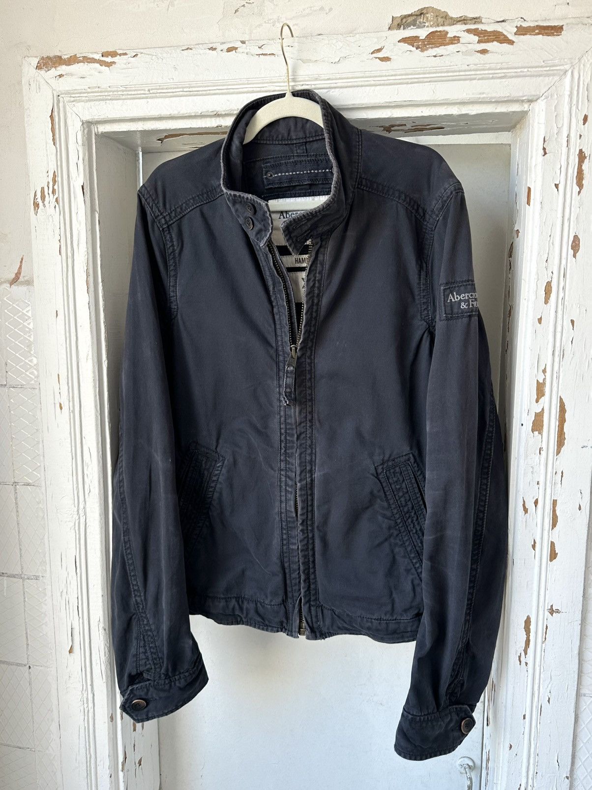 Abercrombie & Fitch ジャケット Mens Vintage 90s Abercrombie & Fitch Track Jacket Blue Size