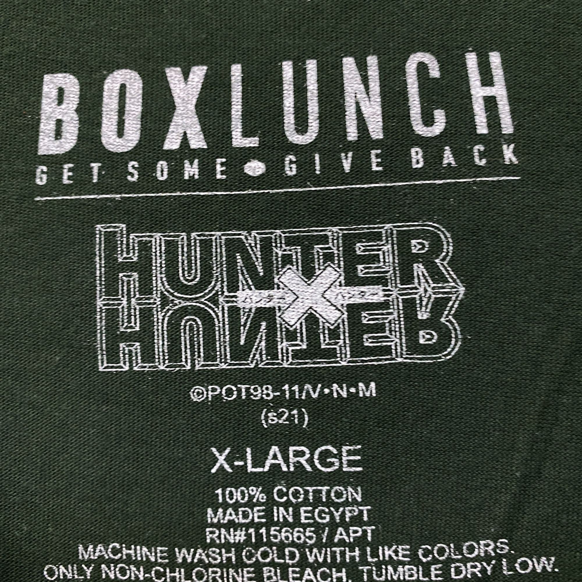 Anime Hunter x Hunter Green anime Tshirt size Extra Large Size US XL / EU 56 / 4 - 4 Thumbnail