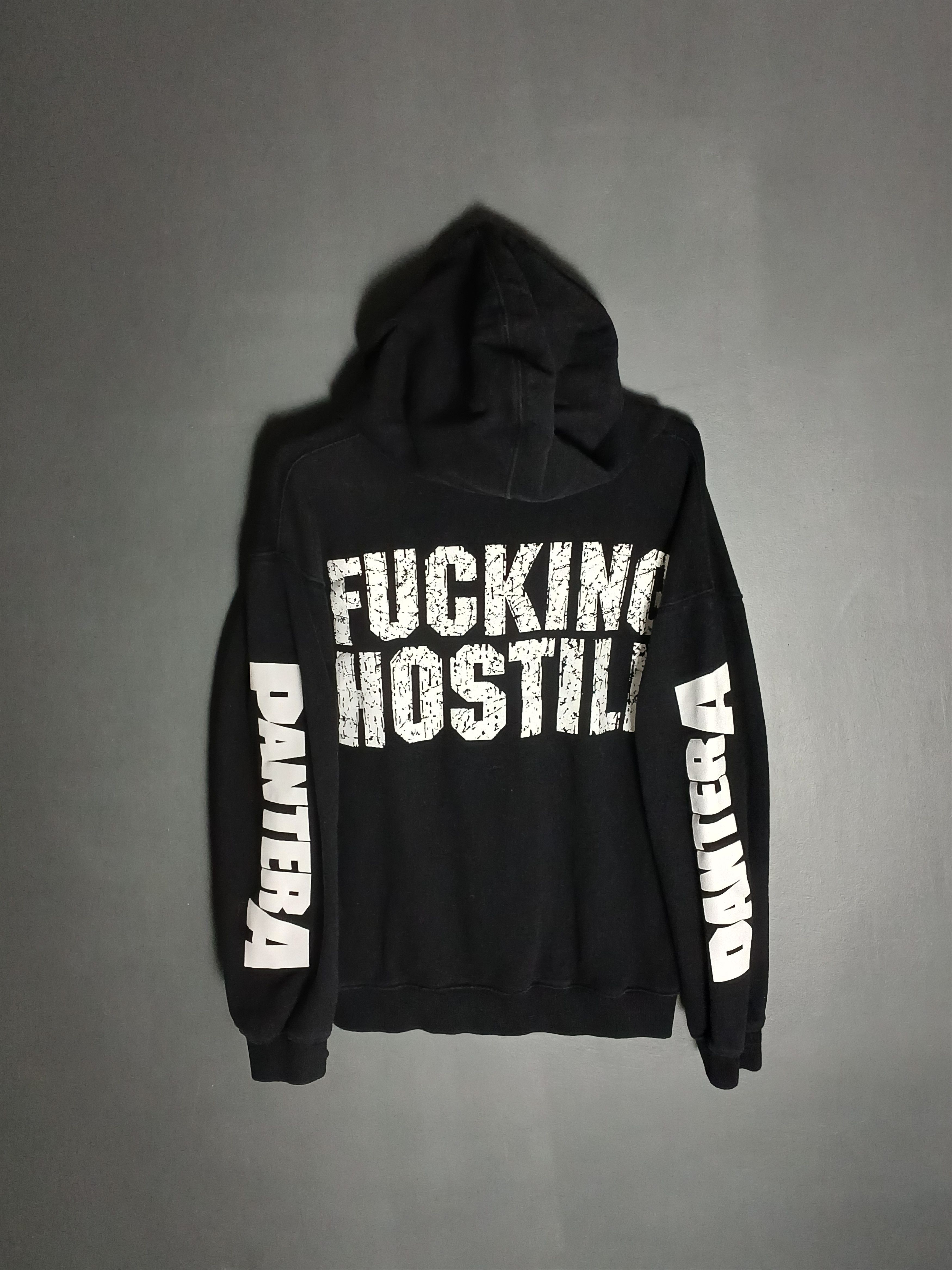 Band Tees Pantera Fucking Hostile Hoodie Size US M / EU 48-50 / 2 - 2 Thumbnail