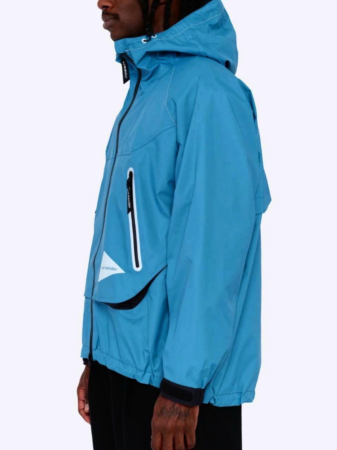 And Wander AndWander Loose Fit Rain Jacket Size US M / EU 48-50 / 2 - 10 Thumbnail