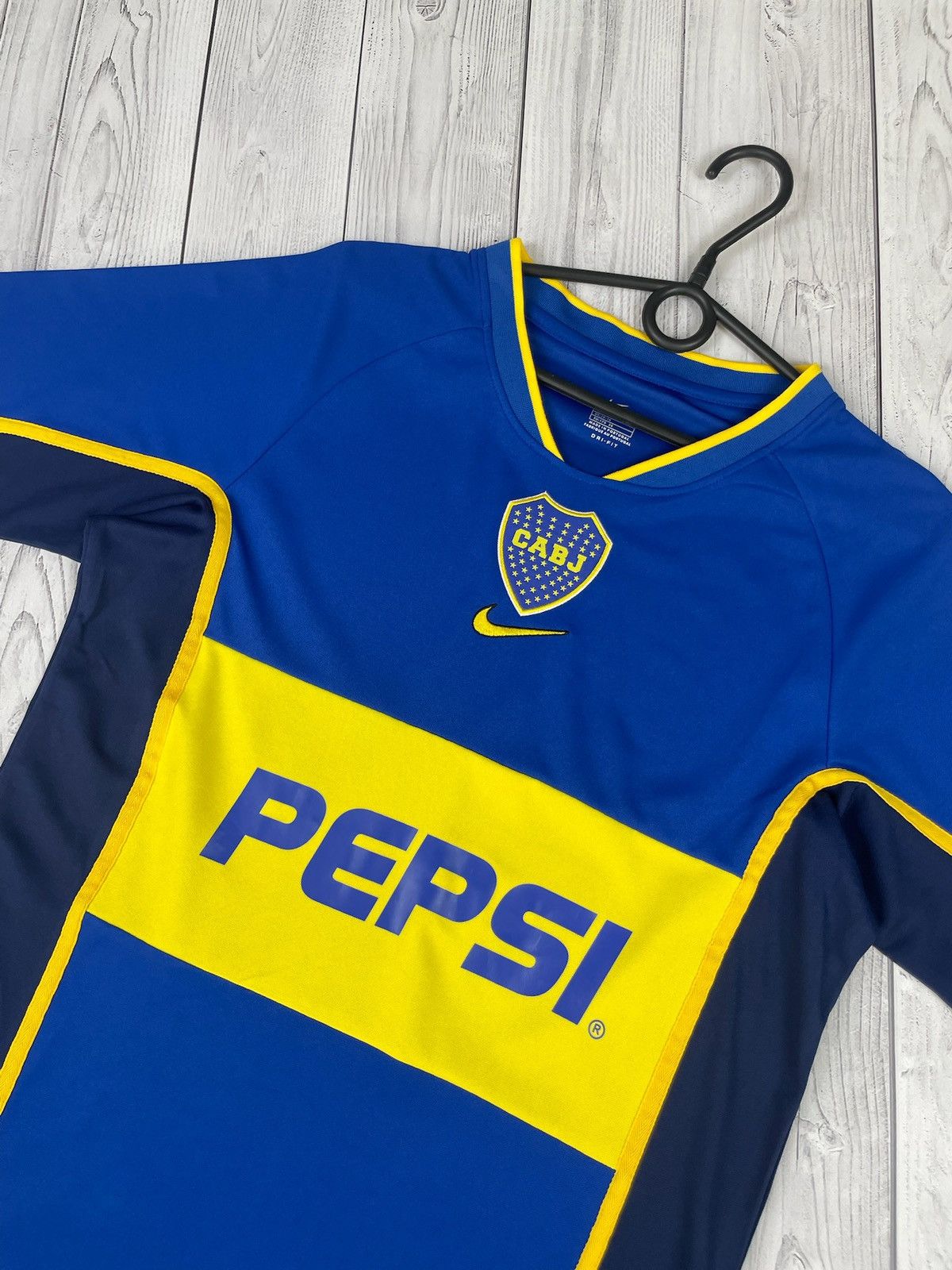Vintage Vintage Boca Juniors soccer tee Pepsi rare shirt Size Xs Size US XS / EU 42 / 0 - 3 Thumbnail
