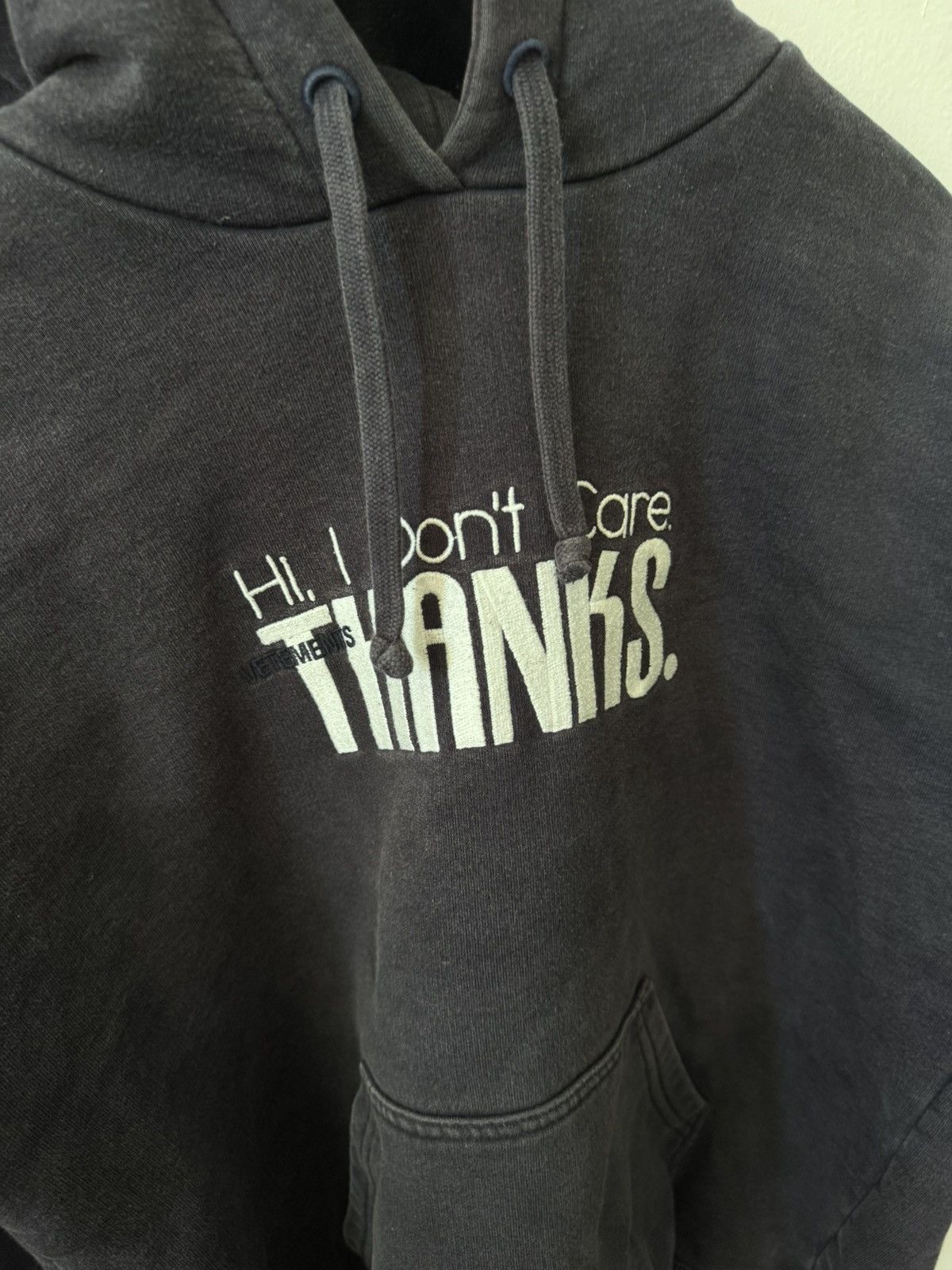 Vetements Hi. I Don’t Care. Thanks. Size US S / EU 44-46 / 1 - 4 Thumbnail