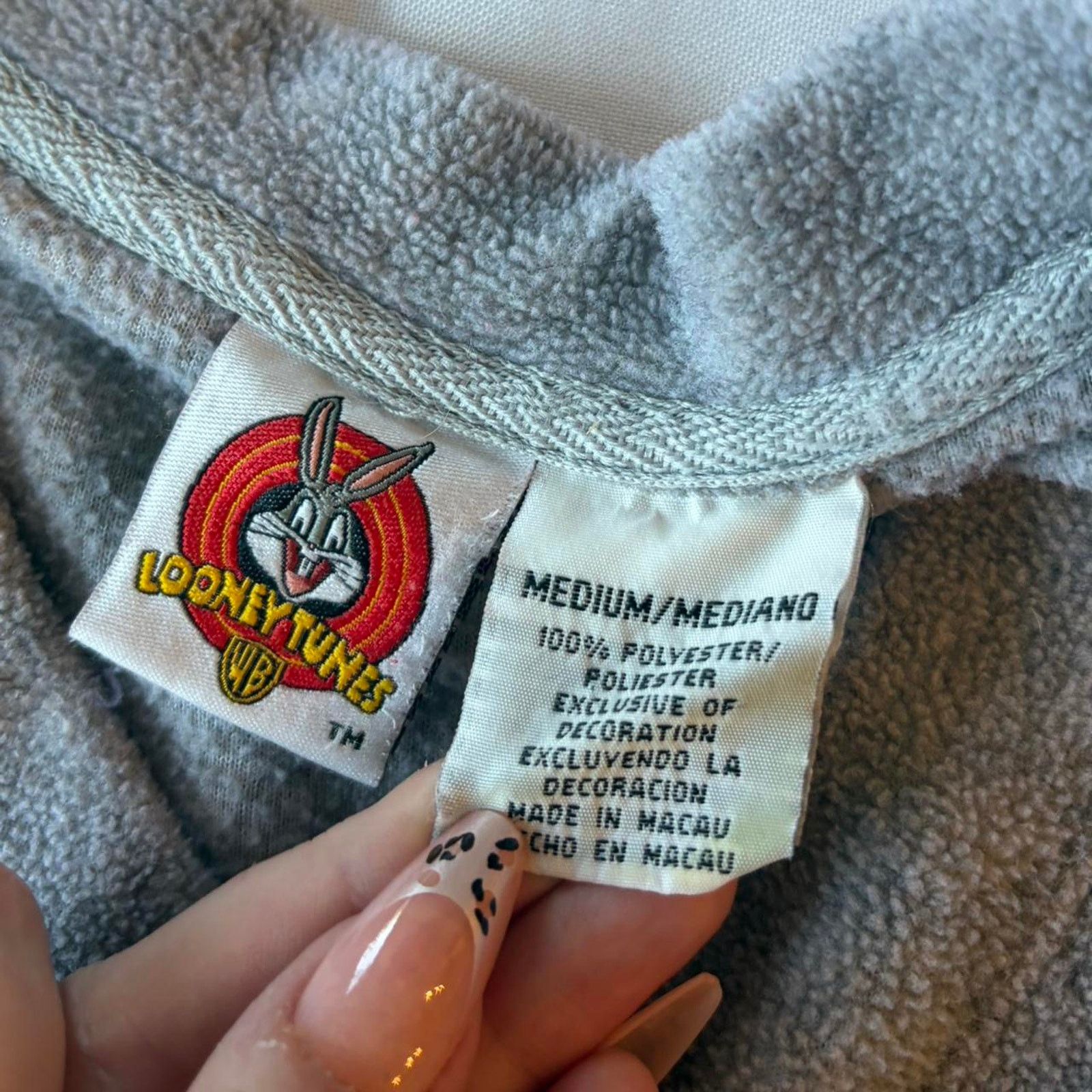 Other Vintage looney tunes fleece Size US M / EU 48-50 / 2 - 3 Thumbnail