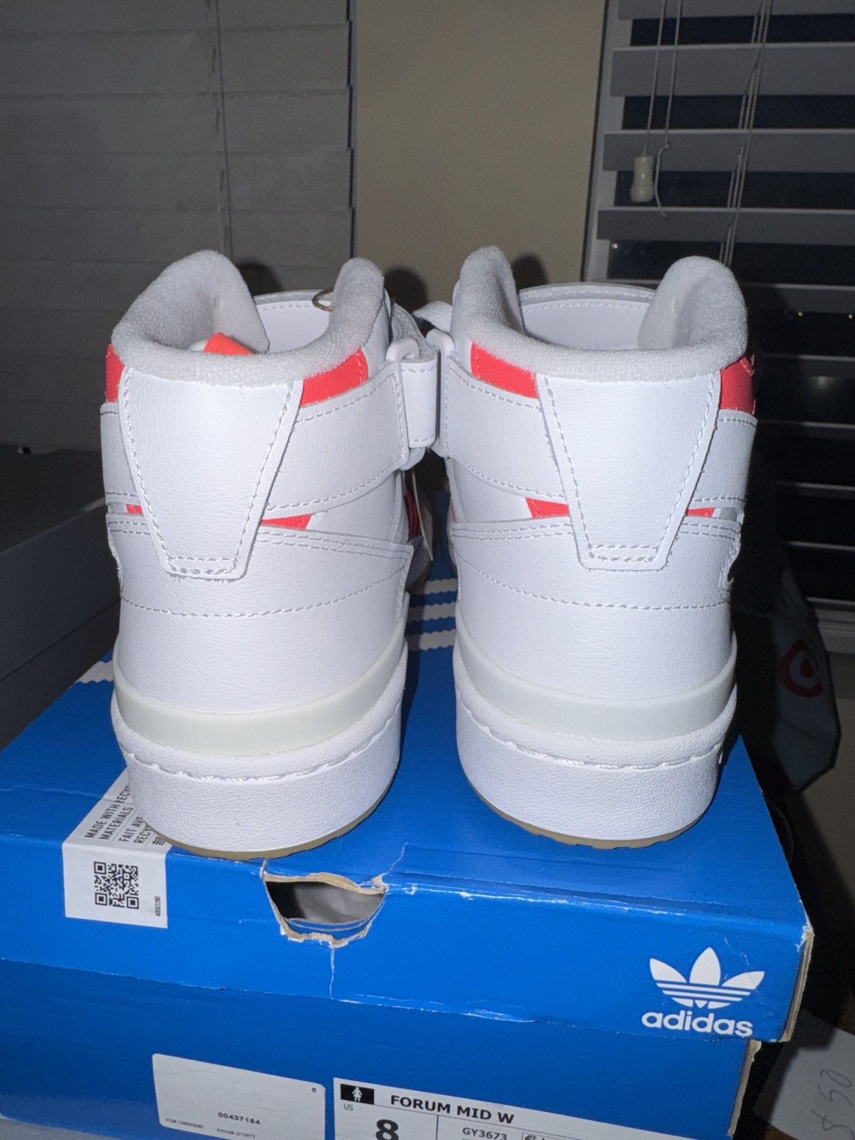 Adidas Adidas Forum Mid - Turbo Pink - BRAND NEW!! Size US 8 / IT 38 - 6 Thumbnail