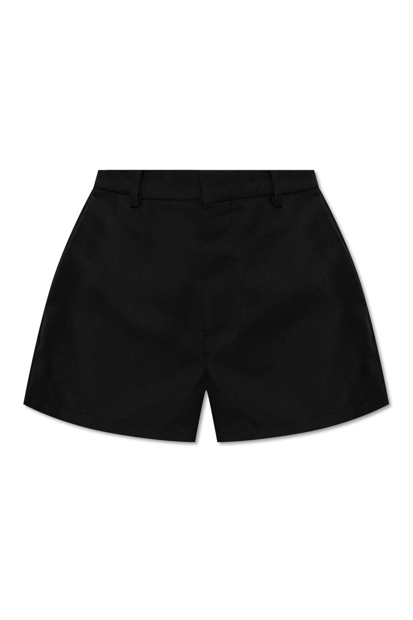 Gucci o1la5ras0526 Techno Gabardine Shorts in Black Size 28" / US 6 / IT 42 - 1 Thumbnail