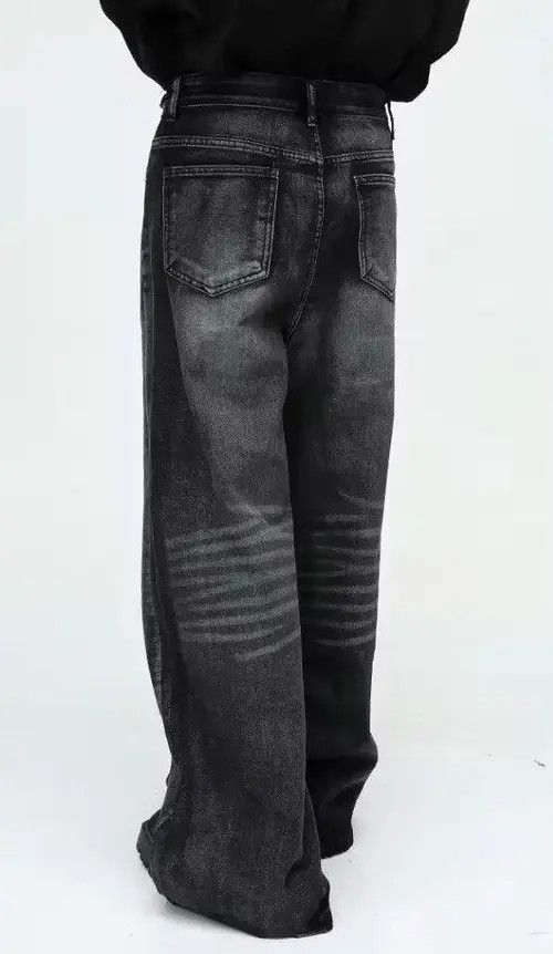 VIBE Washed Wide Leg Jeans Size US 30 / EU 46 - 3 Thumbnail