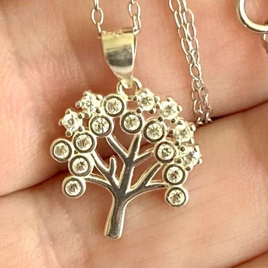 #AAU Tree of selling Life 925 Silver Pendant & 18” 925 Chain