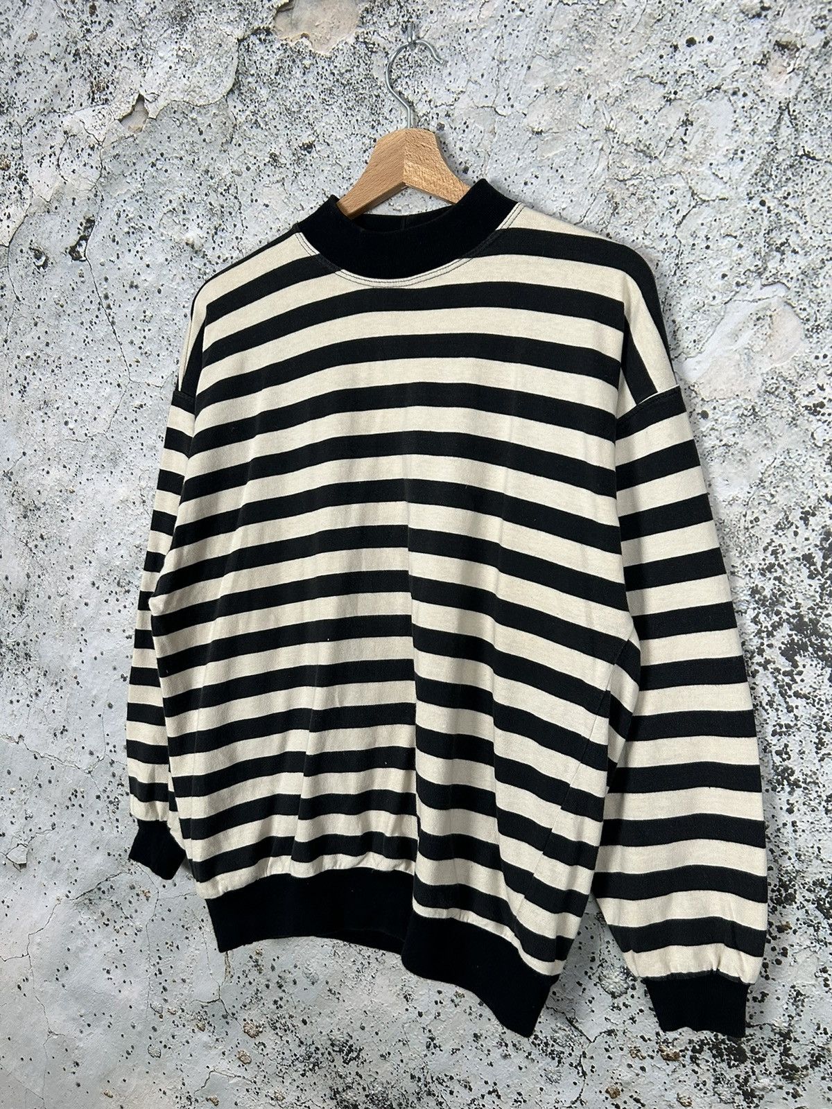 Other Vintage Stripped Crewneck Grunge Rock Punk Metal Skate Size US M / EU 48-50 / 2 - 2 Thumbnail