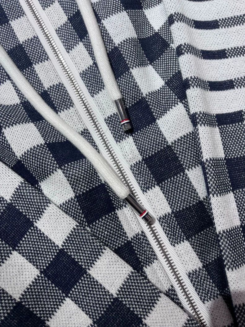 Thom Browne Thom Browne Grid Leisure Jacket Size S / US 4 / IT 40 - 7 Thumbnail