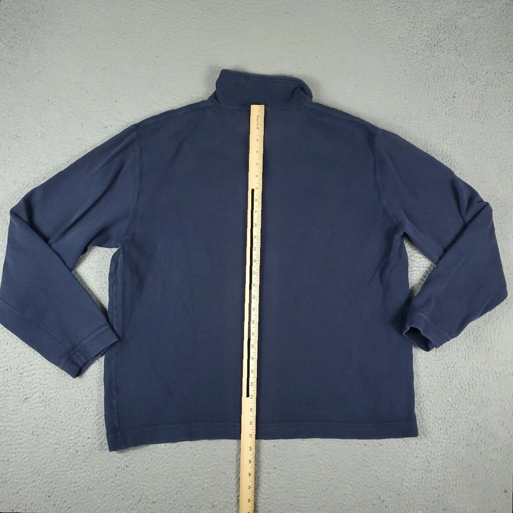Ralph Lauren Ralph Lauren Blue XL Mens Sweater 1/4 Zip Pullover Knit Top Casual Size US XL / EU 56 / 4 - 7 Thumbnail