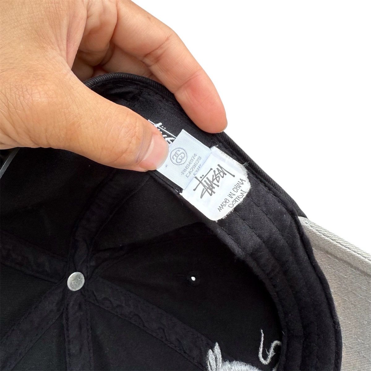 Stussy 🧢 Stussy Cap Rat Logo Cap Size ONE SIZE - 3 Thumbnail