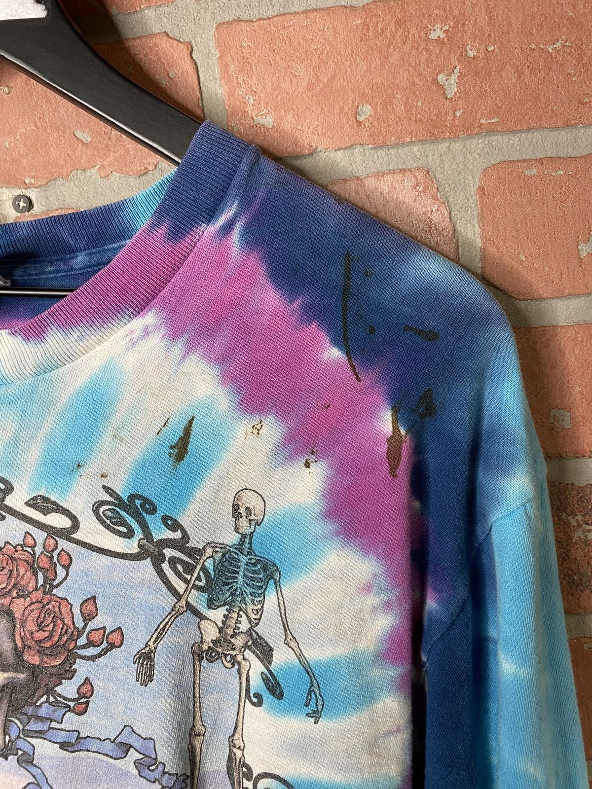 Vintage Vintage 90’s Grateful Dead Tiedye T-Shirt Band Tee Large Size US L / EU 52-54 / 3 - 7 Thumbnail