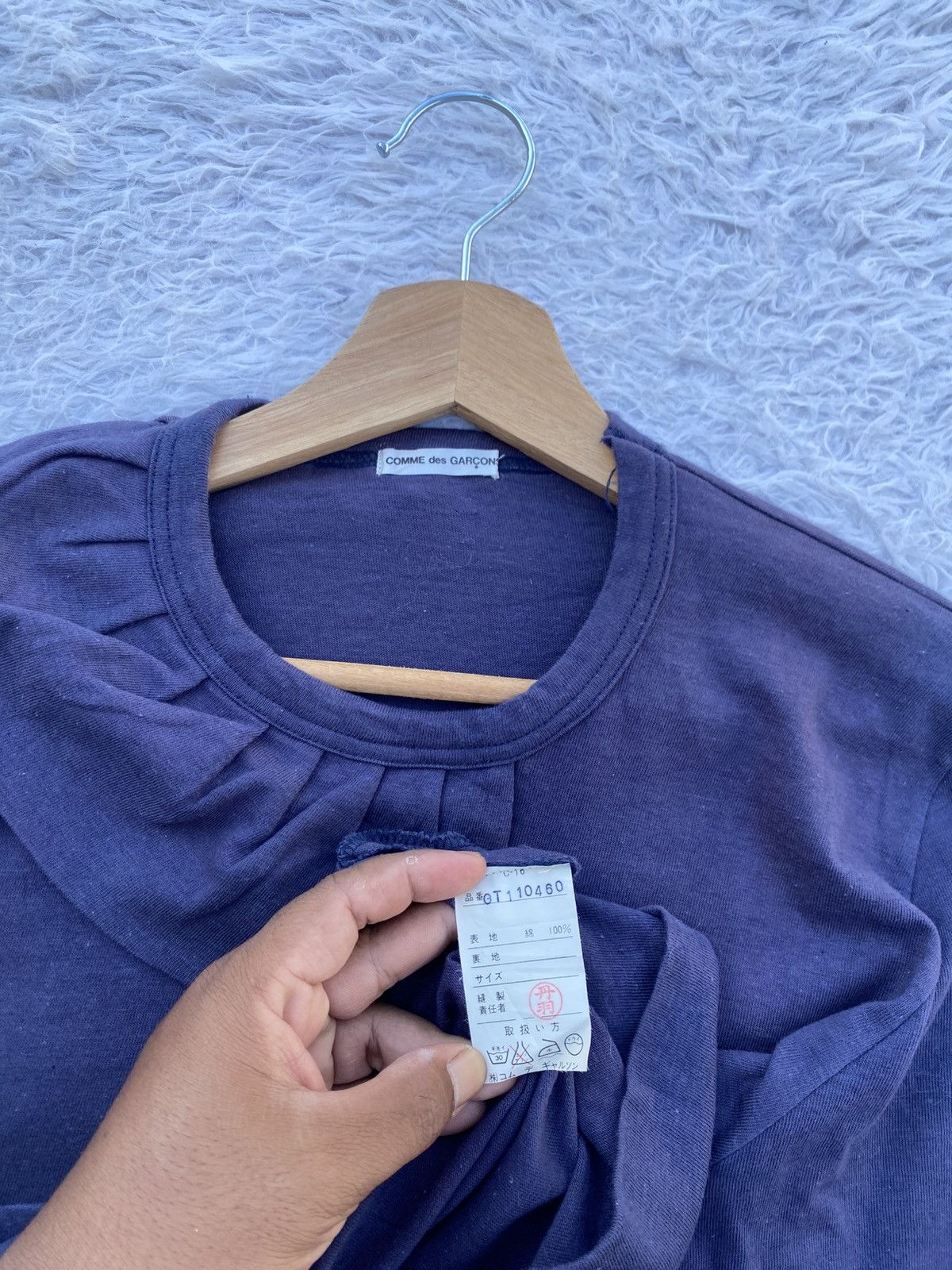 Comme des Garcons Rare Vintage 80s Comme Des Garcons Longsleeve Women Top Size S / US 4 / IT 40 - 11 Thumbnail