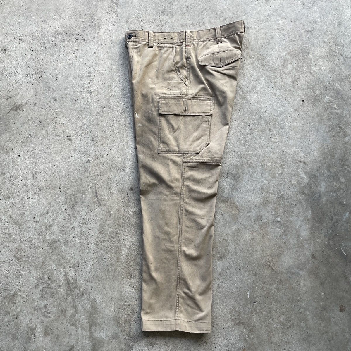 Japanese Brand Vintage Japan Dirty/Painter/Faded Workwear Cargo Pants W34 Size US 34 / EU 50 - 4 Thumbnail