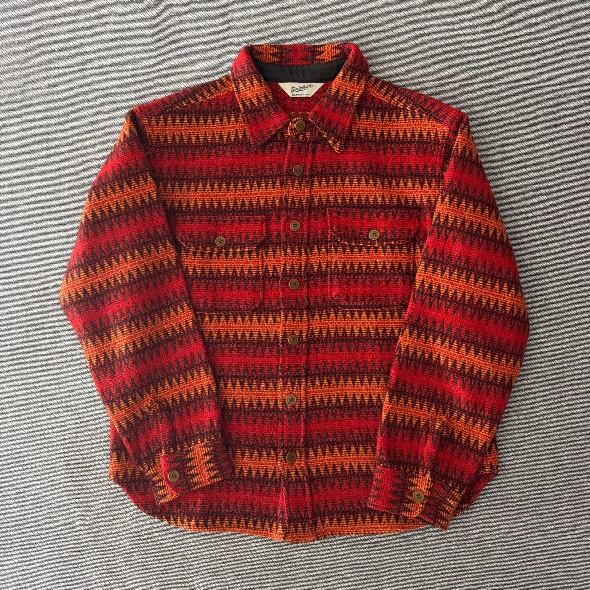 Tenderloin Tenderloin K7 Ethnic Wool Shirt Size US L / EU 52-54 / 3 - 4 Thumbnail