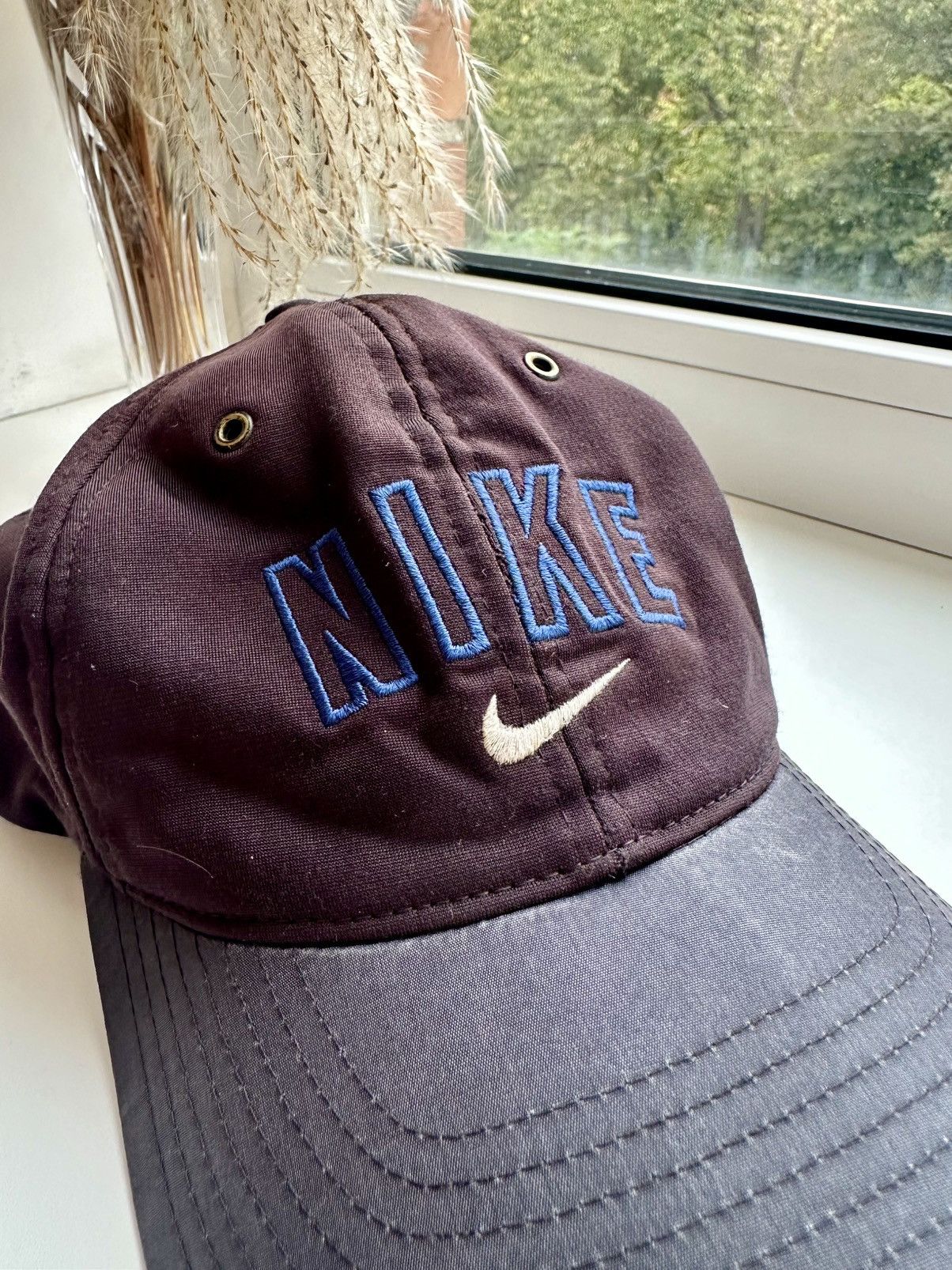 Nike Vintage Nike Cap Big Logo Size ONE SIZE - 7 Thumbnail