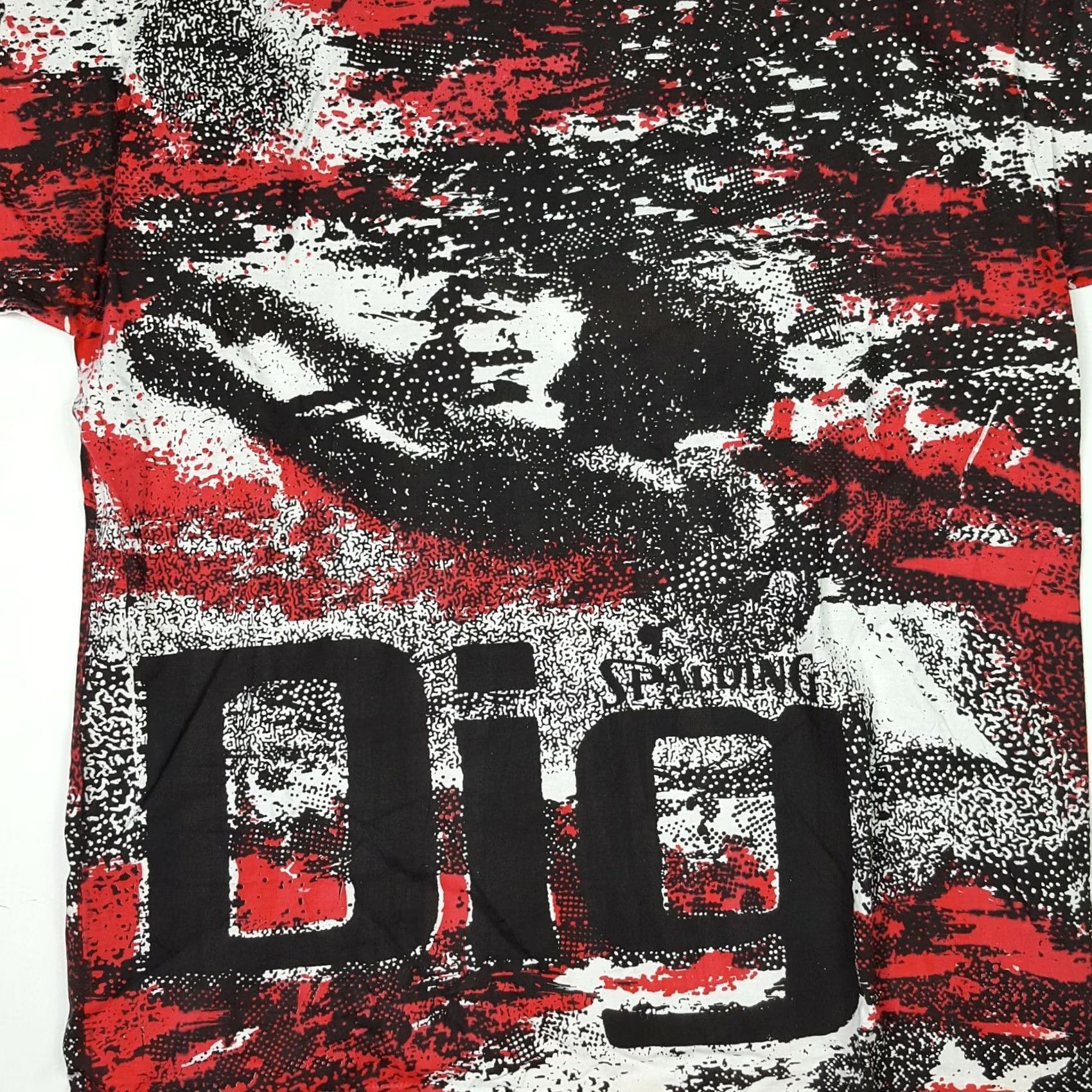 Spalding VINTAGE Spalding T-Shirt Shirt Men XL Red 90s AOP Graphic Print Sports Volleyball 90s Retro Crew Neck Short Sleeve Size US L / EU 52-54 / 3 - 4 Thumbnail