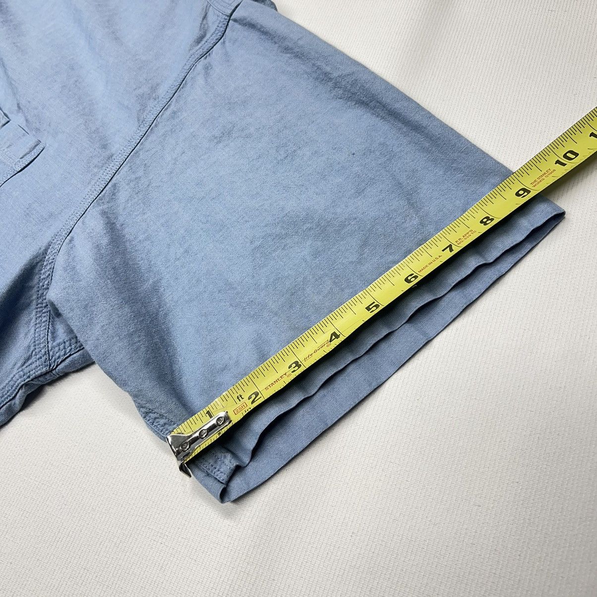 Cabelas × Vintage Cabelas Button Down Shirt Blue Short Sleeve Outdoor Gear Size US XXL / EU 58 / 5 - 24 Thumbnail