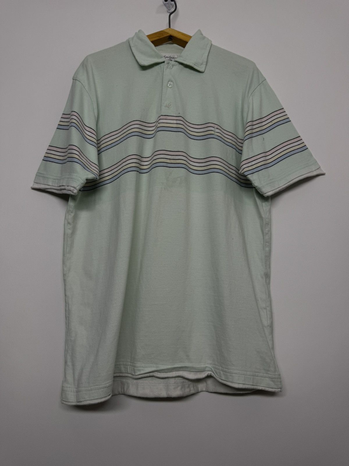 Yves Saint Laurent Vintage Luxury Yves Saint Laurent YSL Polo Shirt vintage Size US L / EU 52-54 / 3 - 7 Thumbnail