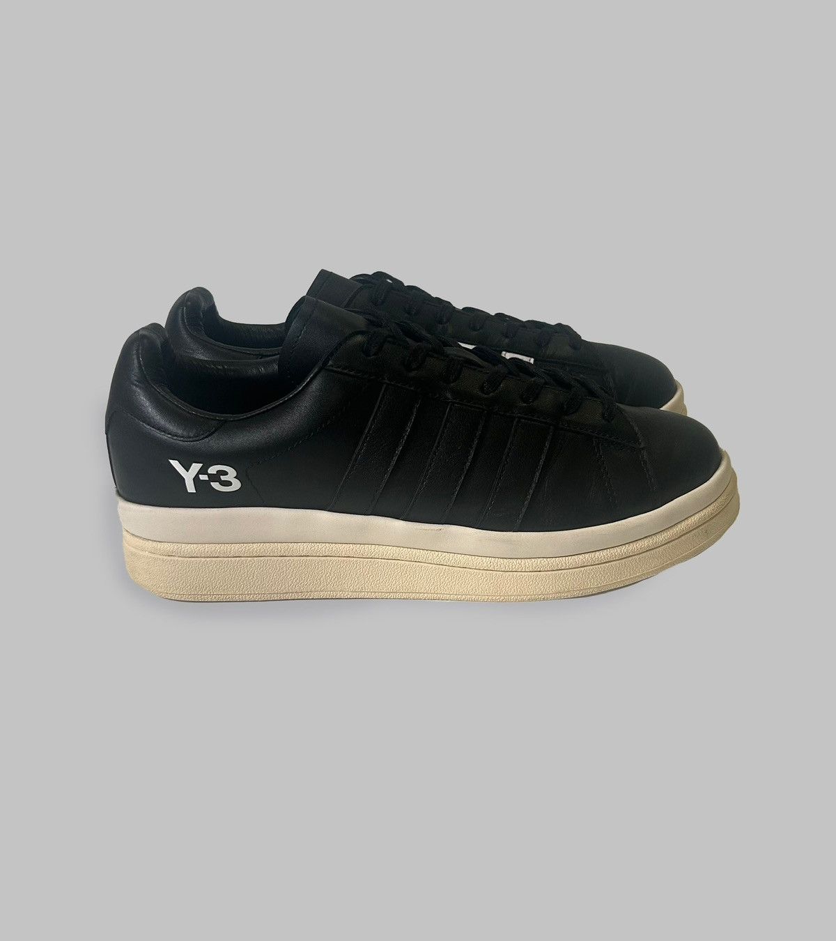 Y-3 adidas Y-3 Hicho Core Black Size US 10 / EU 43 - 3 Thumbnail