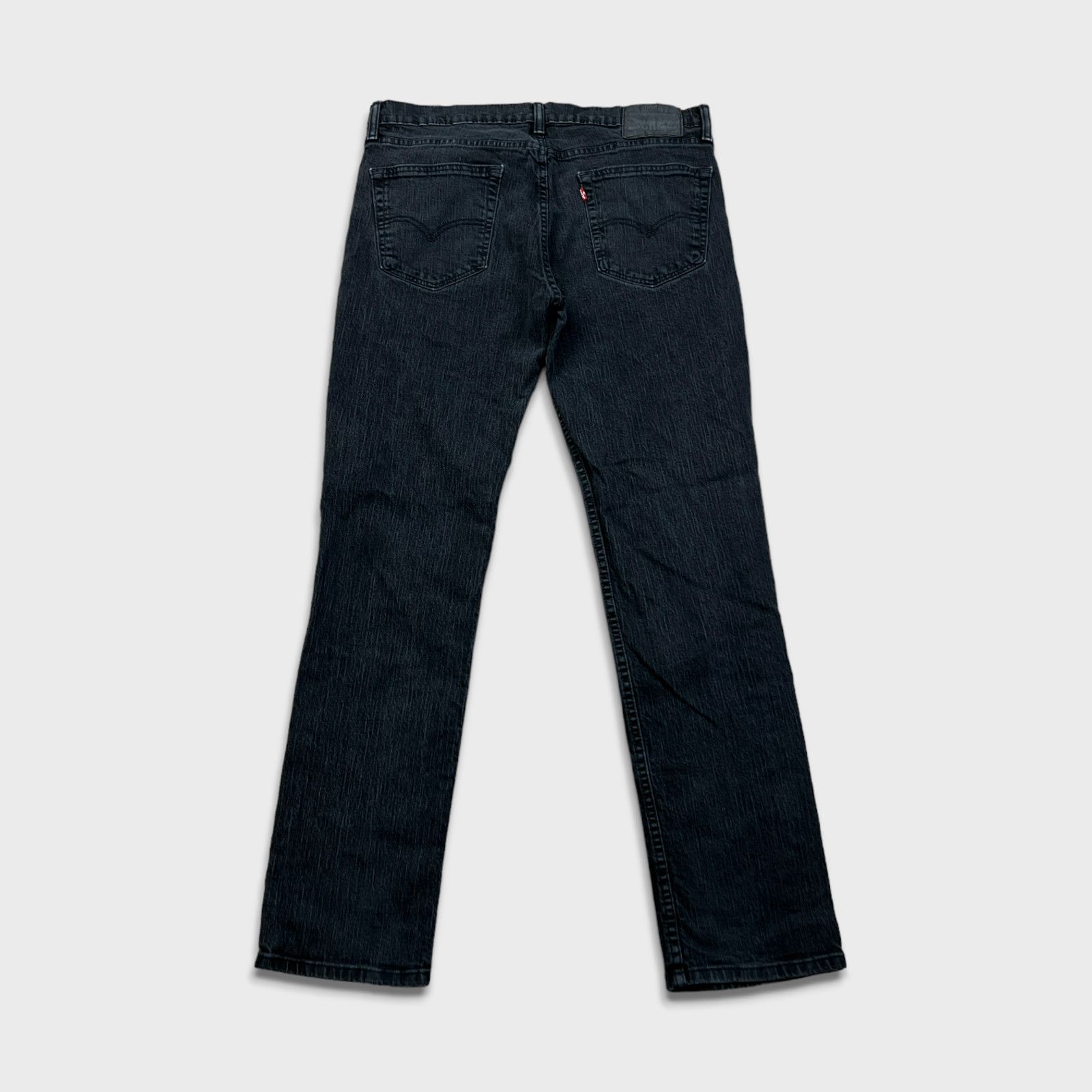 Levi's × Vintage Levi's Jeans 36x32 Black Straight Leg American Denim Pants Size US 36 / EU 52 - 4 Thumbnail
