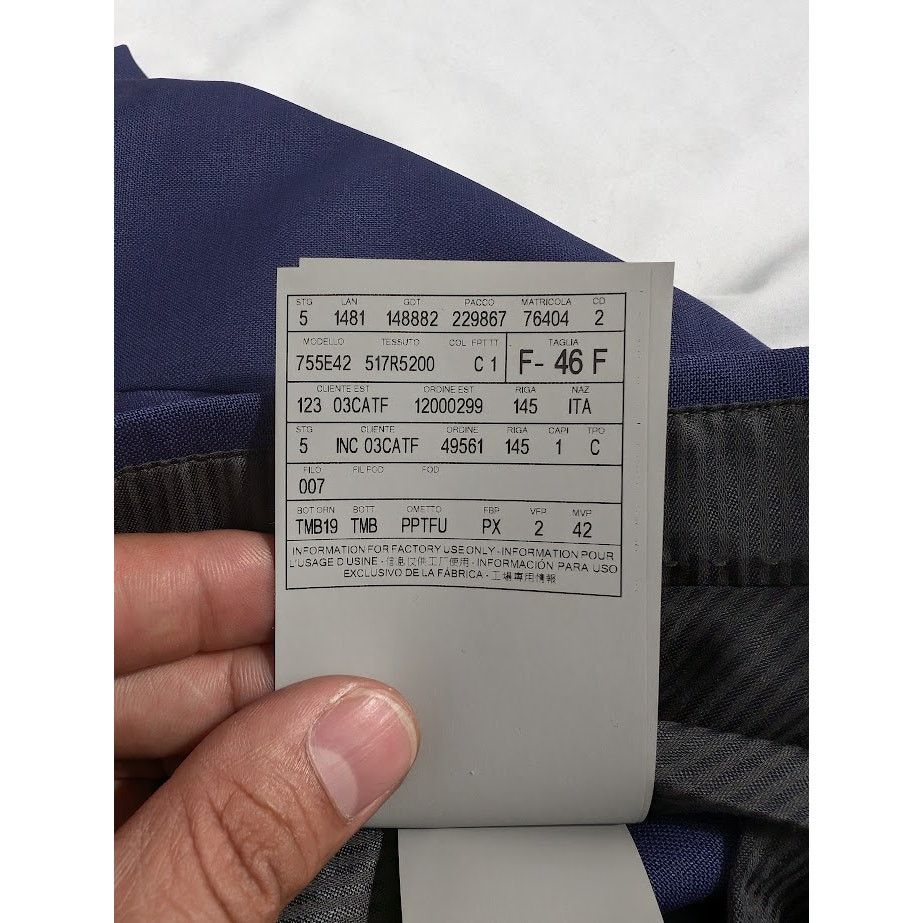 Tom Ford o1rshd1 Suits in Blue Size US S / EU 44-46 / 1 - 23 Thumbnail