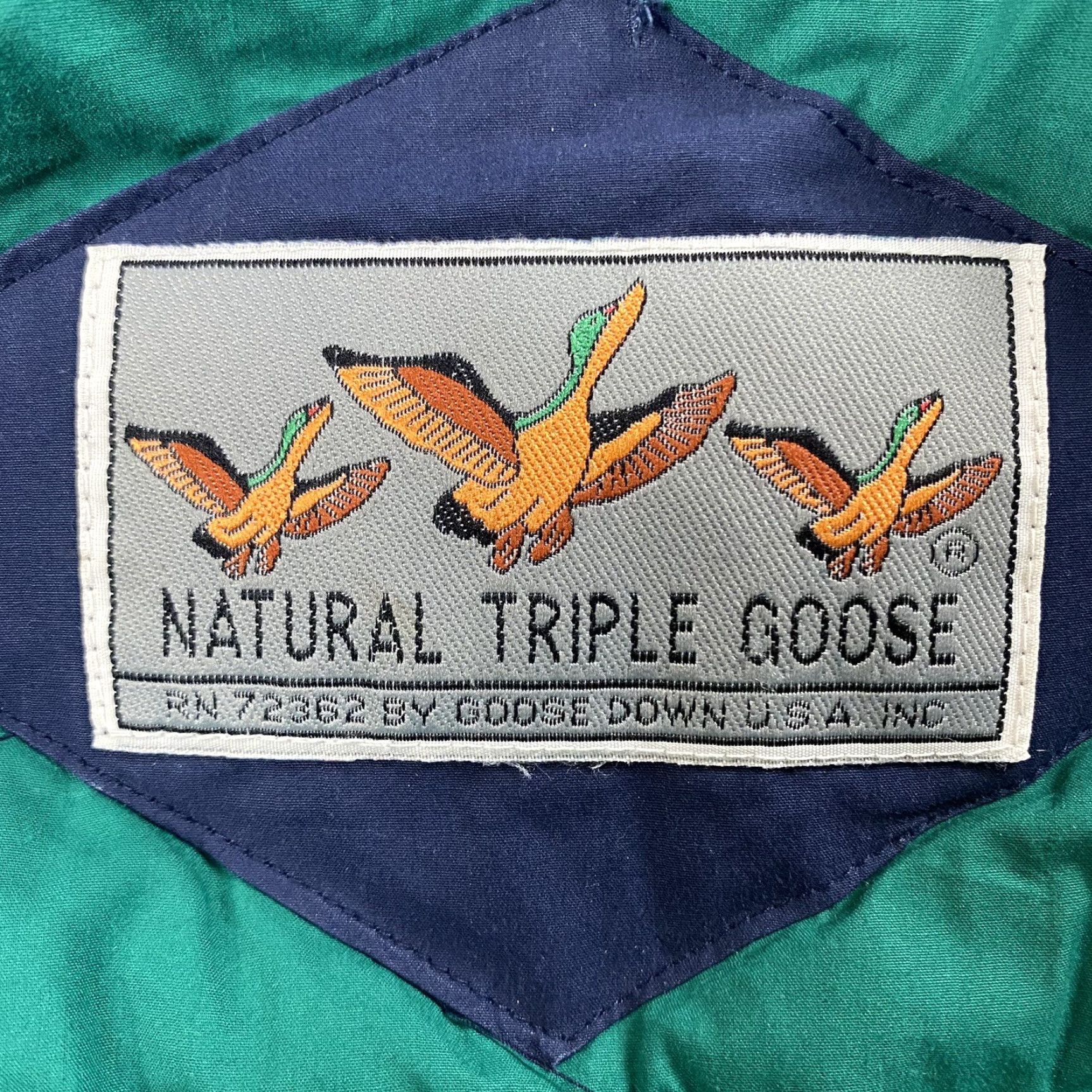 Vintage VINTAGE Goose Down USA Parka Jacket Unisex Adults L Blue 90s Nature Outdoor Winter Down Filled Size US L / EU 52-54 / 3 - 5 Thumbnail