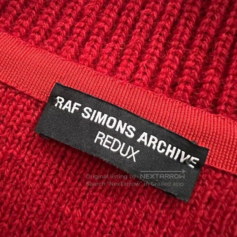 Raf Simons Raf Simons Fleece big F destroys knitwear Size US S / EU 44-46 / 1 - 3 Thumbnail