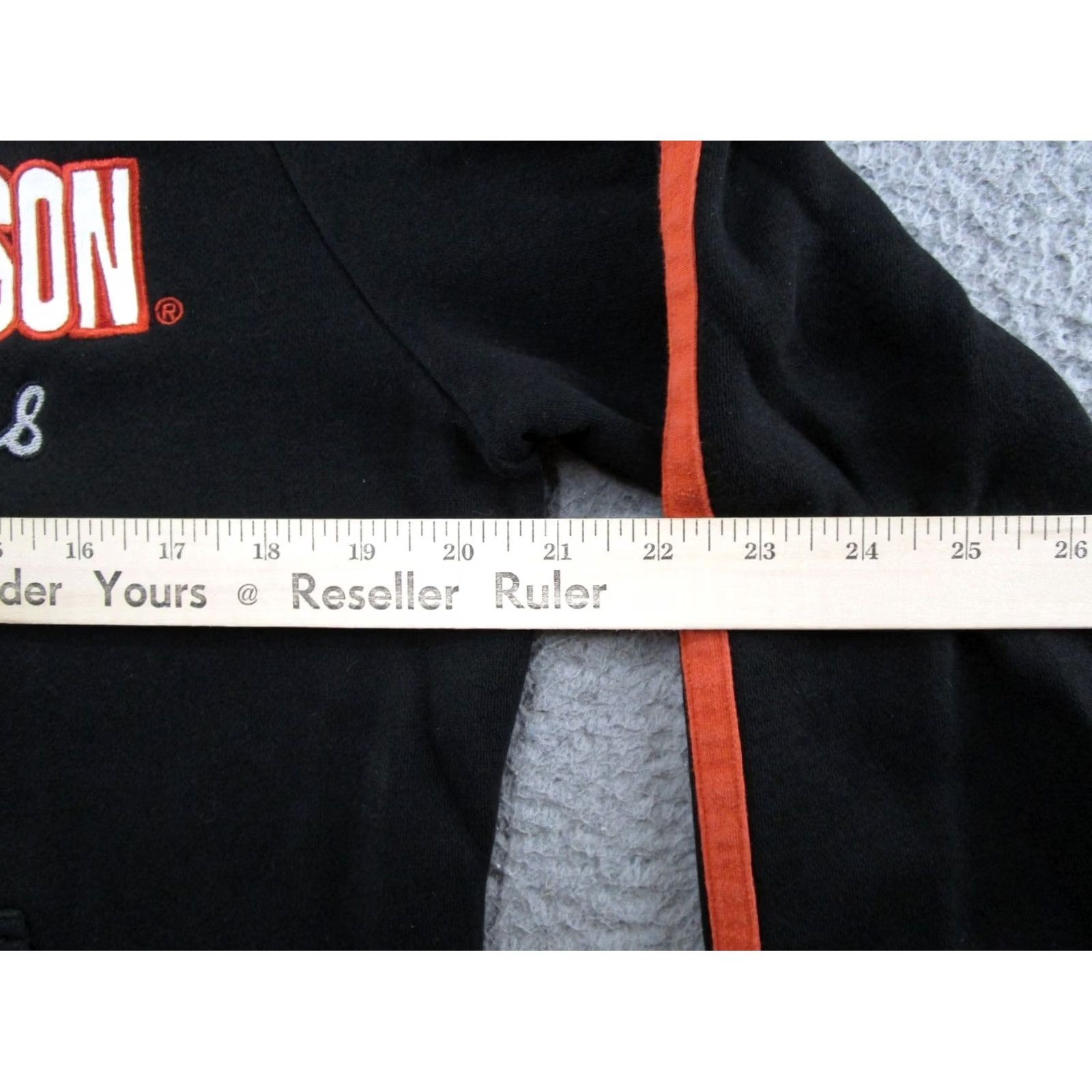 Harley Davidson Harley-Davidson Hoodie Full Zip Women’s L Black Biker Motorcycle Logo Activewear Winter Fall Size L / US 10 / IT 46 - 6 Thumbnail