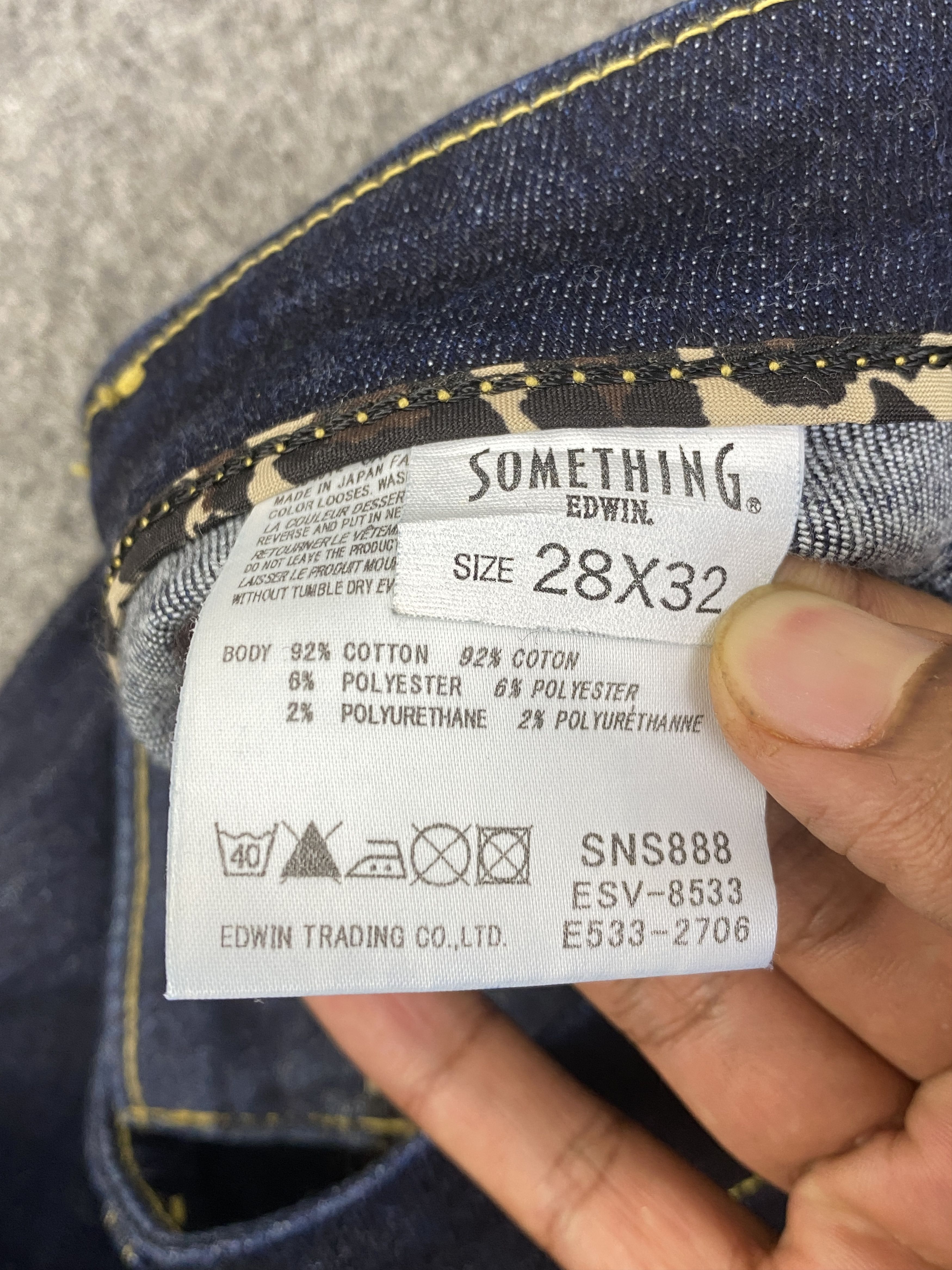 Edwin Vintage Edwin Something Bootcut Bell Bottom Jeans DP2844 Size US 28 / EU 44 - 9 Thumbnail