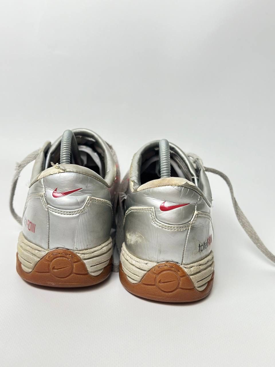 Nike 🔥2000s Nike Total 90 III Rare Silver Shoes Hype Streewear Size US 7 / EU 40 - 7 Thumbnail